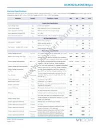 DCM3623TA5N53B4M00 Datasheet Page 6