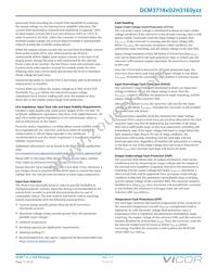 DCM3714BD2H31E0C05 Datasheet Page 17