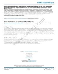 DCM3714BD2H31E0C05 Datasheet Page 23