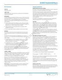 DCM3714VD2H26F0T01 Datasheet Page 16