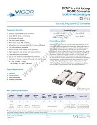 DCM3714VD2H53E0T01 Datasheet Cover