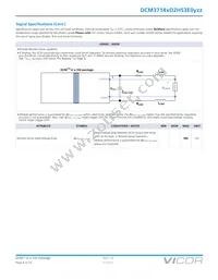 DCM3714VD2H53E0T01 Datasheet Page 8