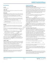 DCM3714VD2H53E0T01 Datasheet Page 16