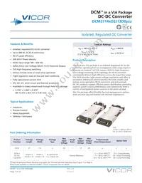 DCM3714VD2J13D0T01 Datasheet Cover