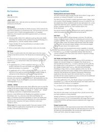 DCM3714VD2J13D0T01 Datasheet Page 16