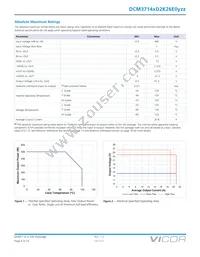 DCM3714VD2K26E0M01 Datasheet Page 4