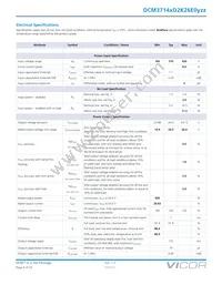 DCM3714VD2K26E0M01 Datasheet Page 5