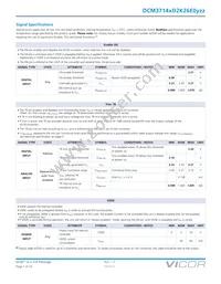 DCM3714VD2K26E0M01 Datasheet Page 7