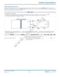 DCM3714VD2K26E0M01 Datasheet Page 8