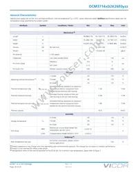 DCM3714VD2K26E0M01 Datasheet Page 14