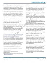 DCM3714VD2K26E0M01 Datasheet Page 17