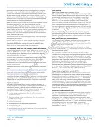 DCM3714VD2K31E0C01 Datasheet Page 17