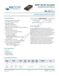 DCM4623TD2H15E0M00 Datasheet Cover