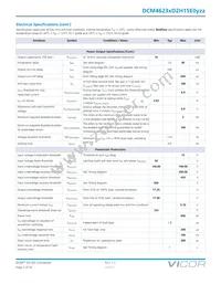 DCM4623TD2H15E0M00 Datasheet Page 7