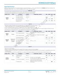 DCM4623TD2H15E0M00 Datasheet Page 8