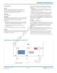 DCM4623TD2K26E0M70 Datasheet Page 16