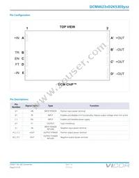 DCM4623TD2K53E0T70 Datasheet Page 4