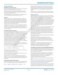 DCM4623TD2N17C8M70 Datasheet Page 17