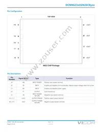 DCM4623TD2N26C8M00 Datasheet Page 4