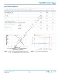 DCM4623TD2N26C8M00 Datasheet Page 5