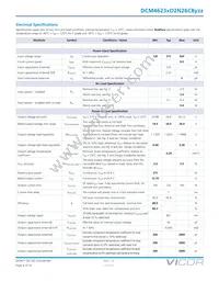 DCM4623TD2N26C8M00 Datasheet Page 6