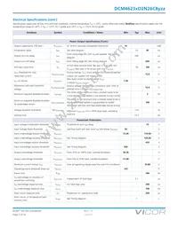 DCM4623TD2N26C8M00 Datasheet Page 7