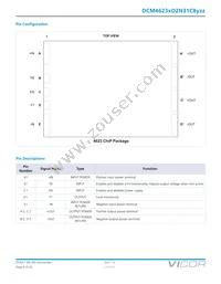 DCM4623TD2N31C8M00 Datasheet Page 4