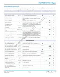 DCM4623TD2N31C8M00 Datasheet Page 7