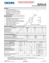 DCP51-16-13 Datasheet Cover