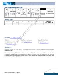 DCS12S0A0S06NFA Datasheet Page 20