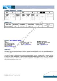 DCS12S0A0S06PFA Datasheet Page 19