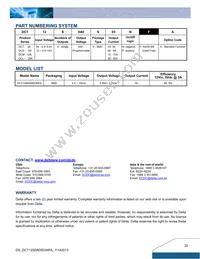 DCT12S0A0S03PFA Datasheet Page 20