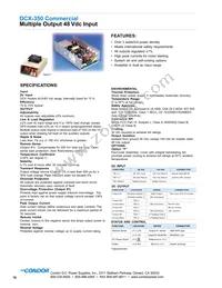 DCX-354-1205FG Datasheet Cover