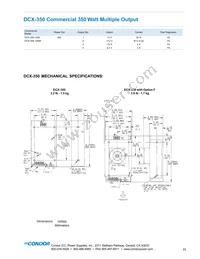 DCX-354-1205FG Datasheet Page 2