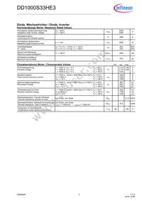 DD1000S33HE3BPSA1 Datasheet Page 2