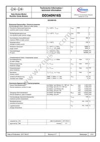 DD340N16SHPSA1 Datasheet Page 2