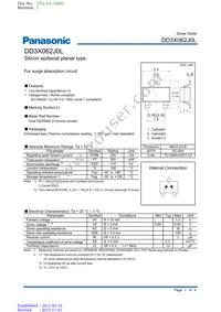 DD3X062J0L Datasheet Cover