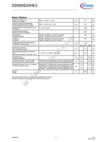 DD500S33HE3BPSA1 Datasheet Page 3