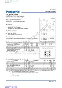 DD5X062J0R Datasheet Cover