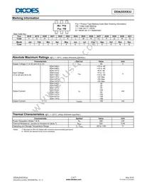 DDA113TU-7-F Datasheet Page 2