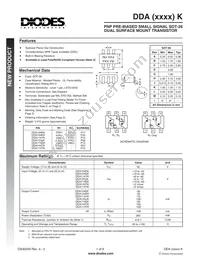 DDA144EK-7-F Datasheet Cover