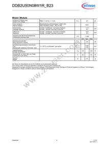 DDB2U50N08W1RB23BOMA2 Datasheet Page 4