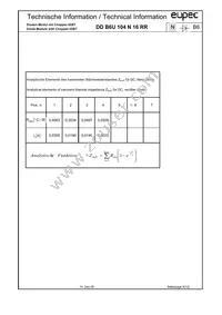 DDB6U104N16RRBOSA1 Datasheet Page 5