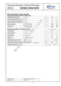 DDB6U180N16RR Datasheet Page 2