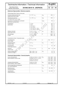 DDB6U205N16LHOSA1 Datasheet Cover