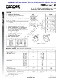 DDC144EU-7 Datasheet Cover
