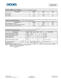 DDC144TH-7-F Datasheet Page 2