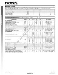 DDC144TU-7 Datasheet Page 2