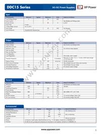 DDC1524S09 Datasheet Page 2