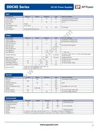 DDC4024S09 Datasheet Page 2